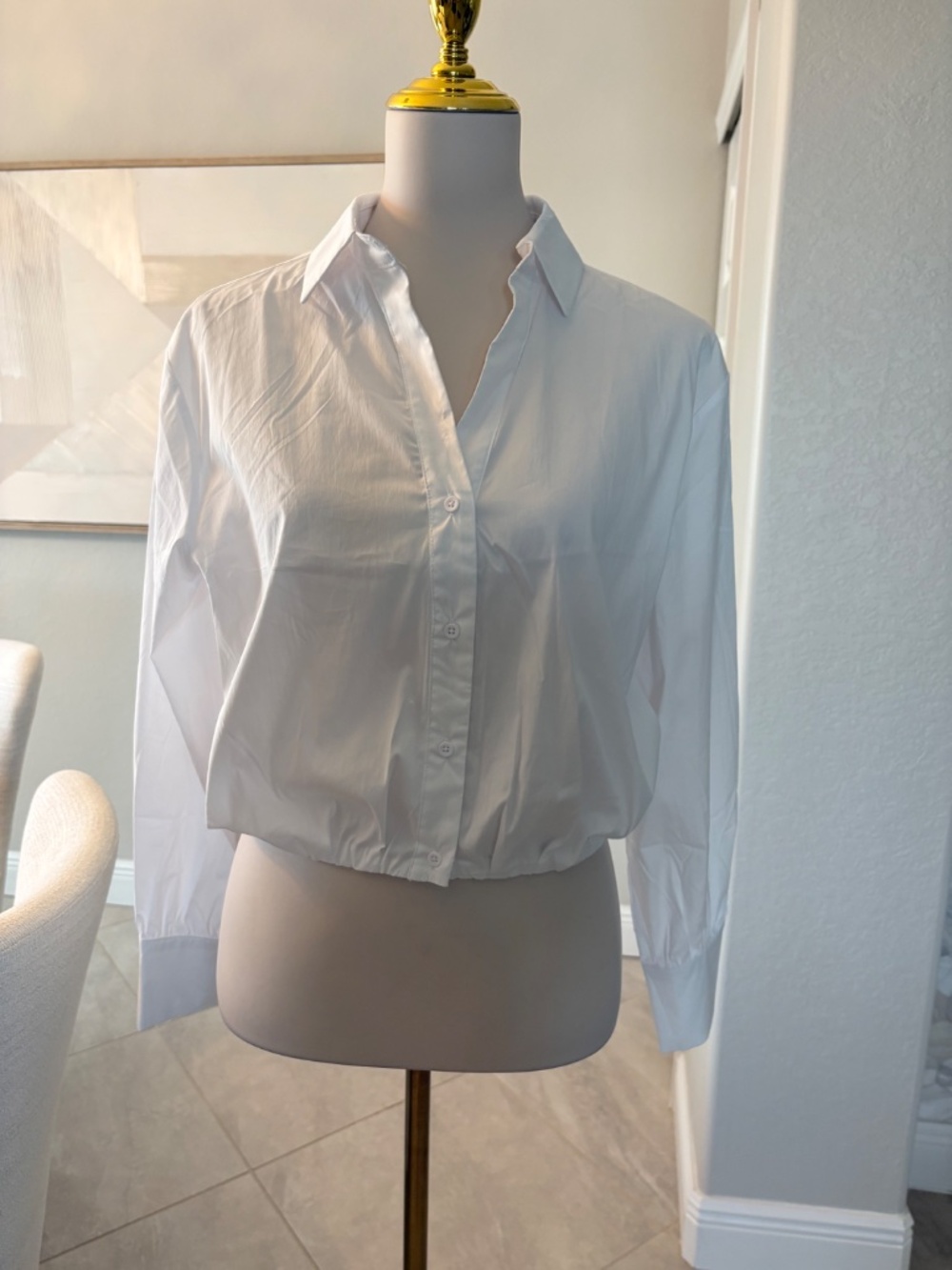 NWT Jason Wu Button down stretch shirt